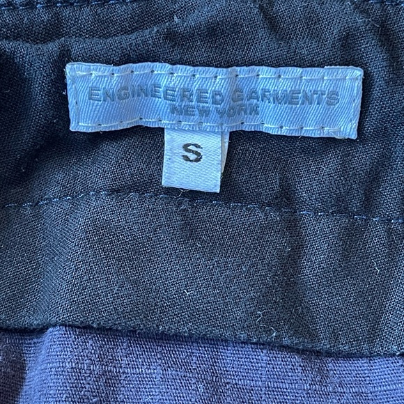 ENGINEERED GARMENTS Men's Navy, Gray, Purple Patchwork Fatigue Pants, Small (32) - Picture 8 of 15